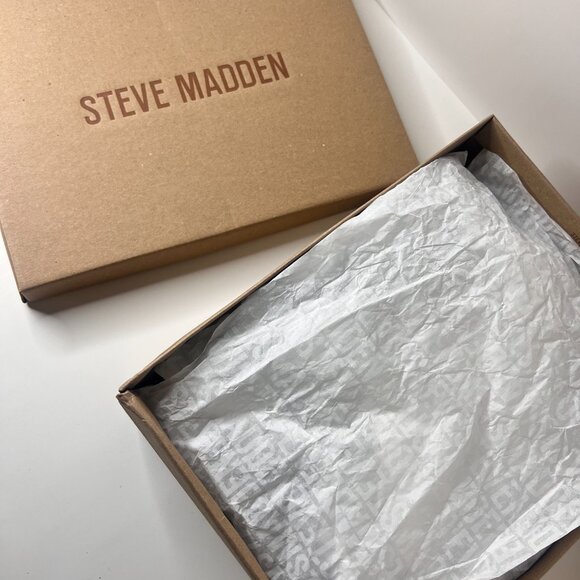 Steve Madden Black Strappy Stiletto Heels – Women’s Size 10 – Ankle Strap Sandal - Picture 13 of 14